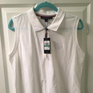 NWT Tommy Hilfiger White Polo Tank